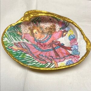 Decorative Fairy Trinket Shell Dish